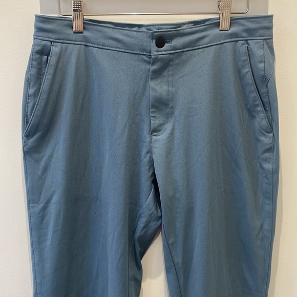 PERRY ELLIS men’s Slim Fit Tech Joggers blue pockets and elasticized cuffs sz S - Picture 7 of 13